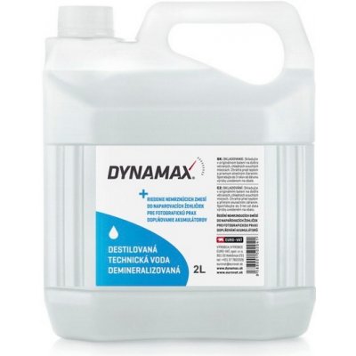 DYNAMAX Destilovaná voda 2 l