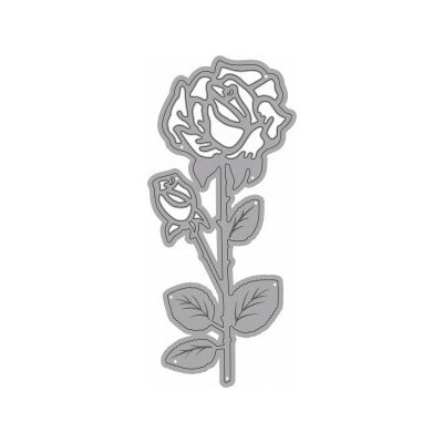 Wiler Vyřezávací šablona Růže 1 ks – Zboží Dáma