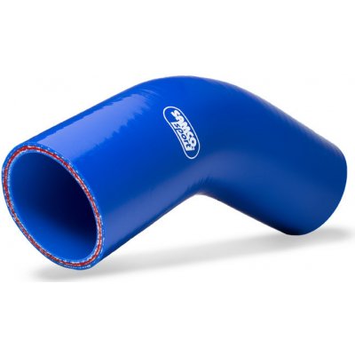 Samco Sport Xtreme teplotně odolné silikonové redukční koleno 45° s vnitřním průměrem 76 mm > 63 mm černá – Hledejceny.cz