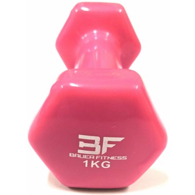 Bauer Fitness Jednoruční vinylová činka 1 kg – Hledejceny.cz