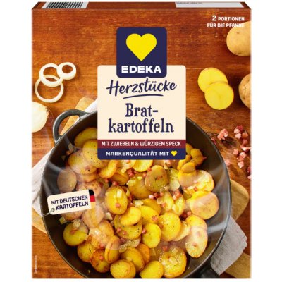 Edeka pečené brambory s cibulí a špekem 400 g – Zboží Dáma