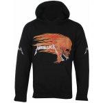 Metallica mikina Worn Pushead Flaming Skull BP Black – Sleviste.cz