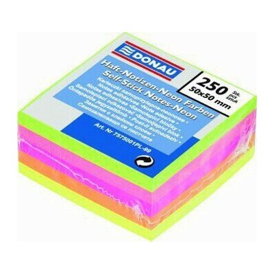Bloček samolepicí 50x50 mm 5barev NEON Donau – Hledejceny.cz