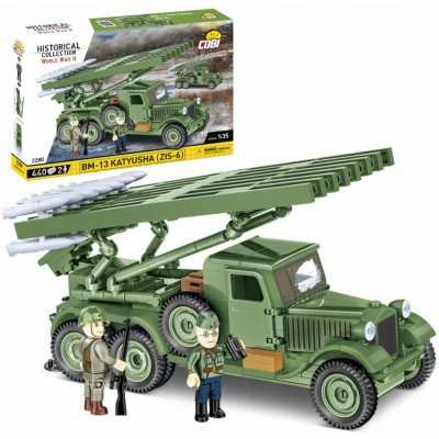 COBI 2280 World War II Ruský raketomet BM-13 KATYUSHA ZIS-6 – Zbozi.Blesk.cz