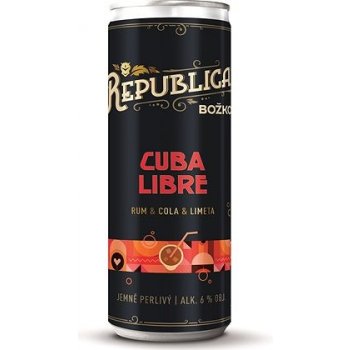 Republica Cuba Libre Rum Cola Limetka 6% 0,25 ml (plech)