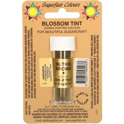 Sugarflair Jedlá prachová barva Nutkin Brown 7 ml – Hledejceny.cz
