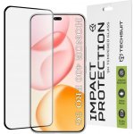 Techsuit – 111D Full Cover Full Glue 3D zakřivené ochranné tvrzené sklo na Honor 400 Pro – černé KF2354124 – Zboží Živě
