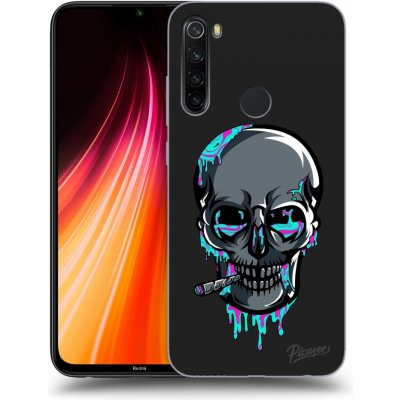 Pouzdro Picasee silikonové Xiaomi Redmi Note 8T - EARTH - Lebka 3.0 černé – Zboží Mobilmania