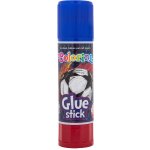 Colorino lepící tyčinka - Football, kulatá, 15 g, bílá – Zboží Živě