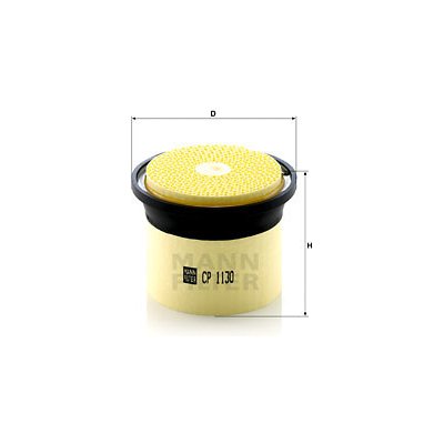 Vzduchový filtr MANN-FILTER CP 1130 – Hledejceny.cz