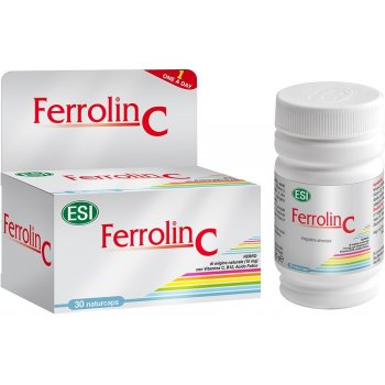 EsiFerrolin C kapsle železo + Vitamín C 30 ks od 224 Kč - Heureka.cz