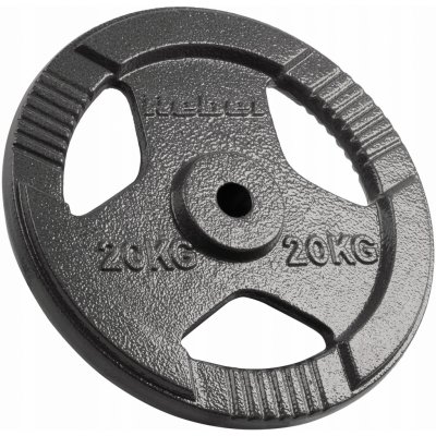 REBEL ACTIVE Závaží litinová 20 kg otvor 31 mm – Zboží Dáma