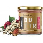 Protein&Co Arašídový krém s bílou čokoládou a malinami 330 g – Zboží Dáma