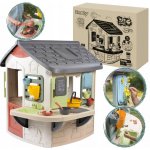 Smoby Zahradní domek s kuchyní Life Mud Cooking House + 16 doplňků – Zboží Dáma