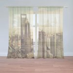 Sablio Záclony Mrakodrapy 4: 2ks 150x250cm – Hledejceny.cz