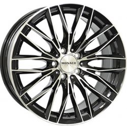 MONACO WHEELS GP2 8x18 5x112 ET45 gloss black polished