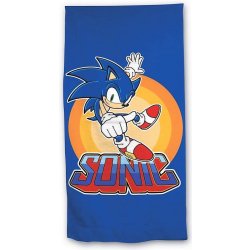 Arditex Spain Rychleschnoucí plážová osuška Ježek Sonic 70 x 140 cm