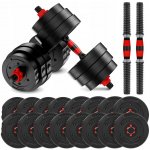 4FIZJO bitumové činky s regulací 2 x 20 kg – Zboží Mobilmania