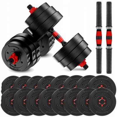 4FIZJO bitumové činky s regulací 2 x 20 kg – Zboží Mobilmania