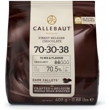 Callebaut 70-30-38 hořká belgická čokoláda 70,5% pecky 400 g