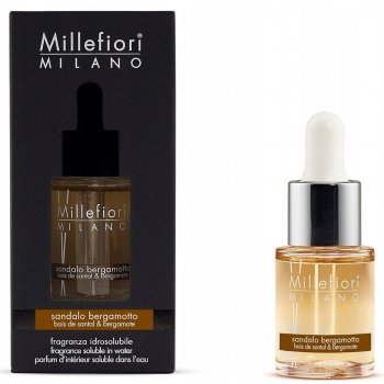 Millefiori Milano Aroma olej Natural - Santalové dřevo a bergamot 15 ml