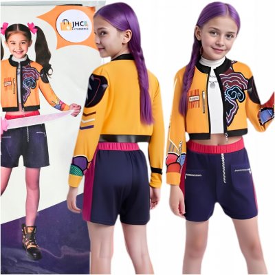 Demon Hunters kpop Rumi cosplay lovkyně démonů 130 cm – Zboží Dáma