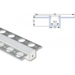 MCLED Profil AL 55/15mm AU mléčný 3m ML-761.028.74.3 – Zbozi.Blesk.cz