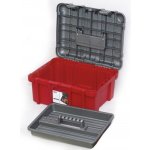 Keter POWER TOOL BOX 16'' černá/červená 17191708 – Zboží Dáma