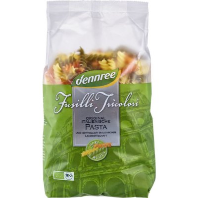 DENNREE Těstoviny Fusilli Tricolori 0,5 kg – Sleviste.cz