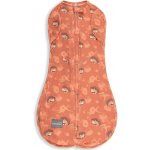 Sleepee Zavinovačka Second Step Swaddle s čepičkou Vintage Animals Amaranth – Zboží Mobilmania
