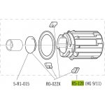 Ořech Fulcrum HG pro kola s 12 mm osou 11 / 10 / 9 / 8 sp – Zboží Dáma