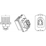 Regulace, vnitřní ventilace MAHLE ABR 76 000S