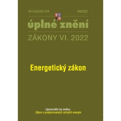 Aktualizace VI/4 - Energetický zákon