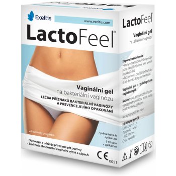 LactoFeel vaginální gel 7 x 5 ml