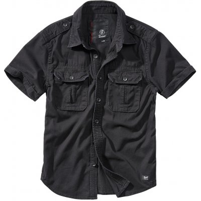 Brandit košile Vintage shirt shortsleeve černá – Zboží Dáma