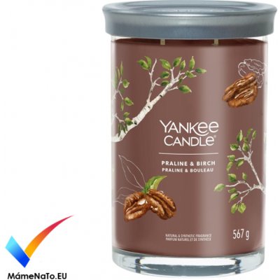 Yankee Candle Signature tumbler Praline & Birch 567 g – Hledejceny.cz