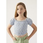 Mayoral top s žabičkováním tmavá mint – Zboží Dáma