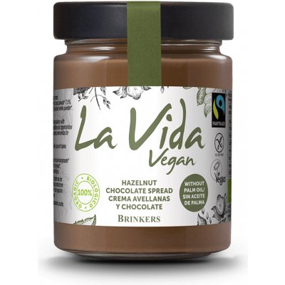 La Vida Vegan Čokoládovo lískooříšková pomazánka BIO 270 g – Hledejceny.cz