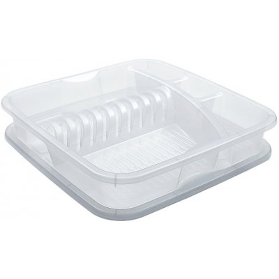 ROTHO Odkapávač na nádobí GEOMETRIC - transparent – Sleviste.cz