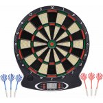 vidaXL Elektrický terč na šipky s šipkami černý polypropylen – Zboží Dáma