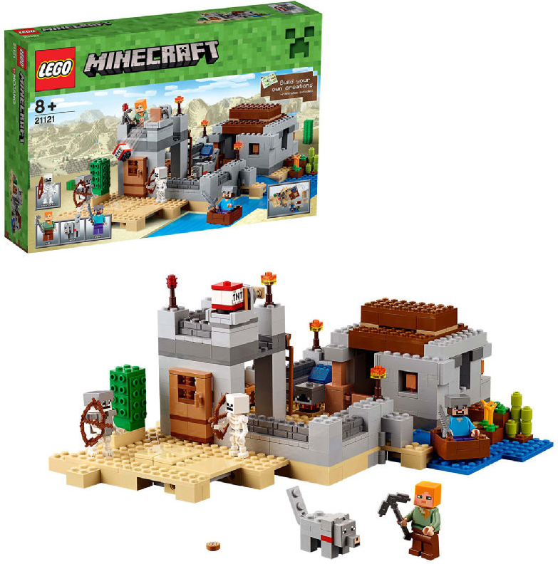 LEGO® Minecraft® 21121 Pouštní hlídková stanice od 4 488 Kč - Heureka.cz