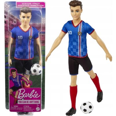 Barbie Ken You Can Be Fotbalista HCN15 – Hledejceny.cz