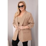 Kesi dámská sako ART1085 Hnědá – Zbozi.Blesk.cz