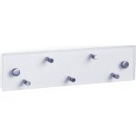 ZELLER Věšák na klíče, 5 háčků, sklo, nerezová ocel – Zbozi.Blesk.cz