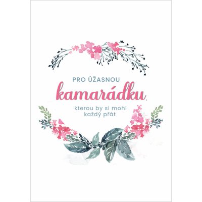 Přání pro kamarádku – Zboží Dáma