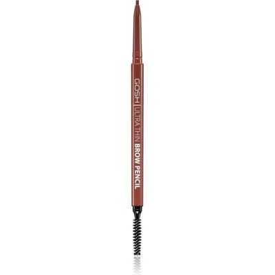 Gosh Ultra Thin precizní tužka na obočí s kartáčkem 001 Brown 0,35 g – Hledejceny.cz