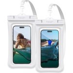 Pouzdro Spigen Aqua Shield WaterProof Floating Case A610 2 Pack, bílé – Sleviste.cz