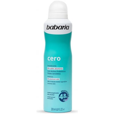 Babaria Deodorant Cero deospray pro citlivou pokožku 200 ml – Zboží Mobilmania