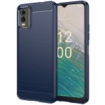 Techsuit - Karbonový silikon - Nokia C32 - modrý – Zbozi.Blesk.cz