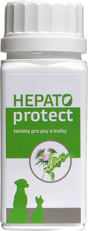 Hepato Protect tablety pro psy a kočky 80 tbl